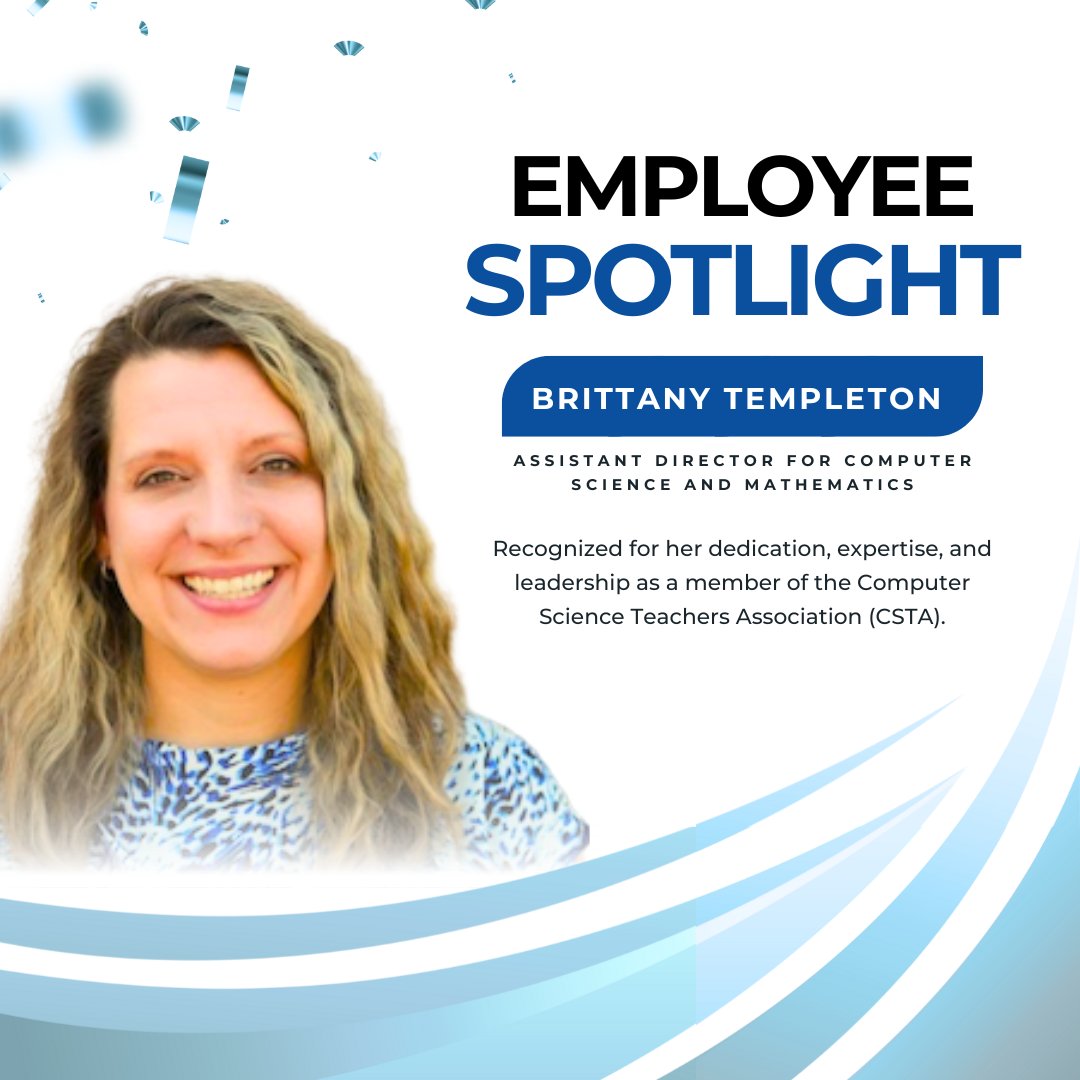 Thank you, Brittany Templeton, for proudly representing R-STEM as a member of the Computer Science Teachers Association (CSTA), serving as Secretary for the Greater Houston CSTA Chapter, and attending CSTA 2025 in Cleveland this week as a chapter leader representative.