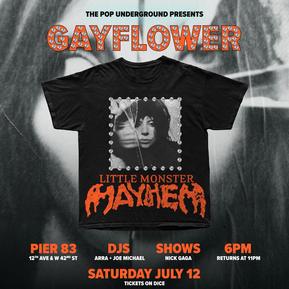 Added 10 tickets to Mayhem! link.dice.fm/qc94dc6276d8