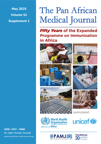 Fifty years of immunization in Africa: reflecting on the past, celebrating progress, and shaping the future
-
Full article @ #ThePAMJ
-
panafrican-med-journal.com/content/series…
-
#immunization #vaccination #VaccinesSaveLives #supplements @Highlight @Followers <a href="/Everyone/">Everyone</a>