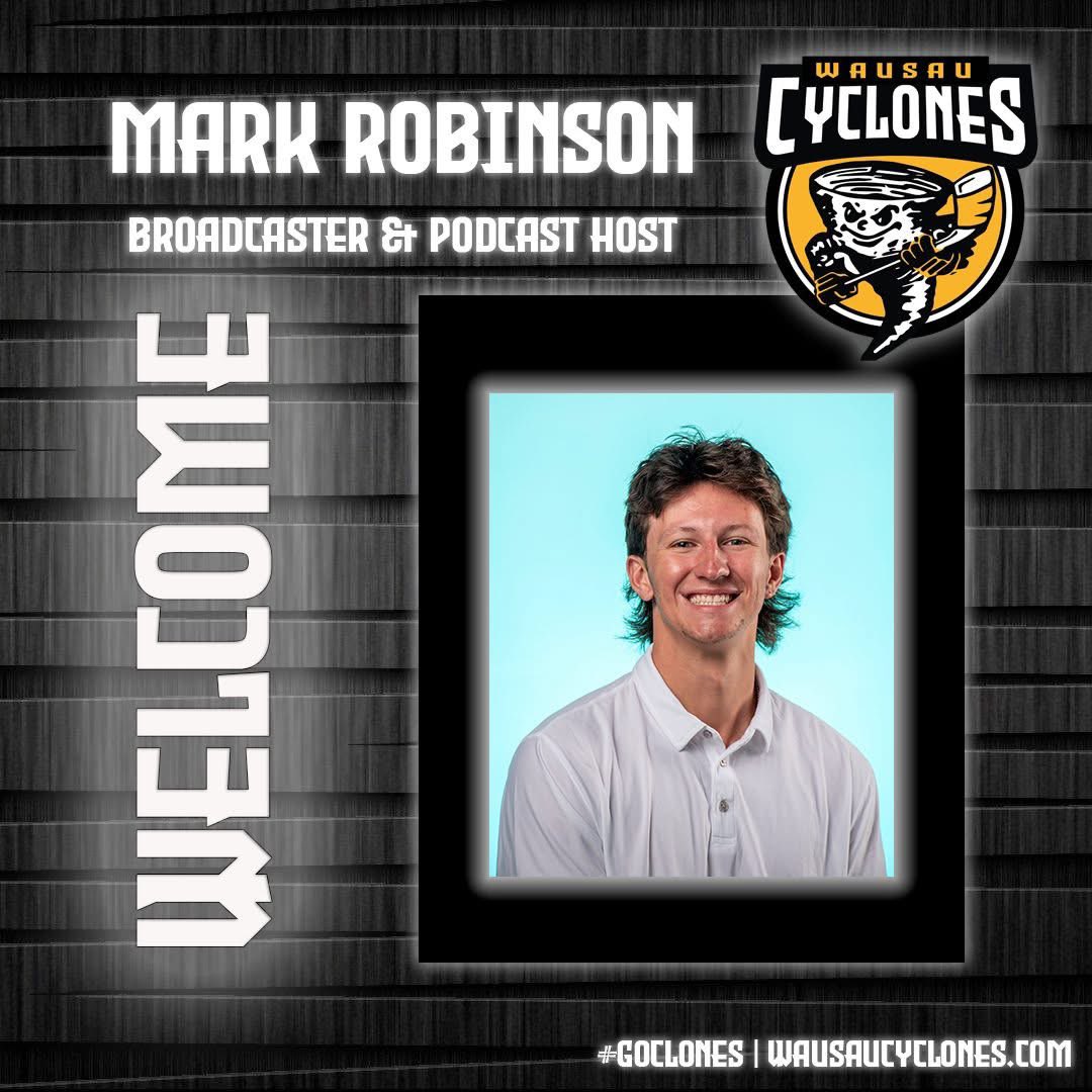 NEWS | Clones welcome new broadcaster Mark Robinson for 2025-26 season. #welcometowausau

📰: wausaucyclones.com/robinson/