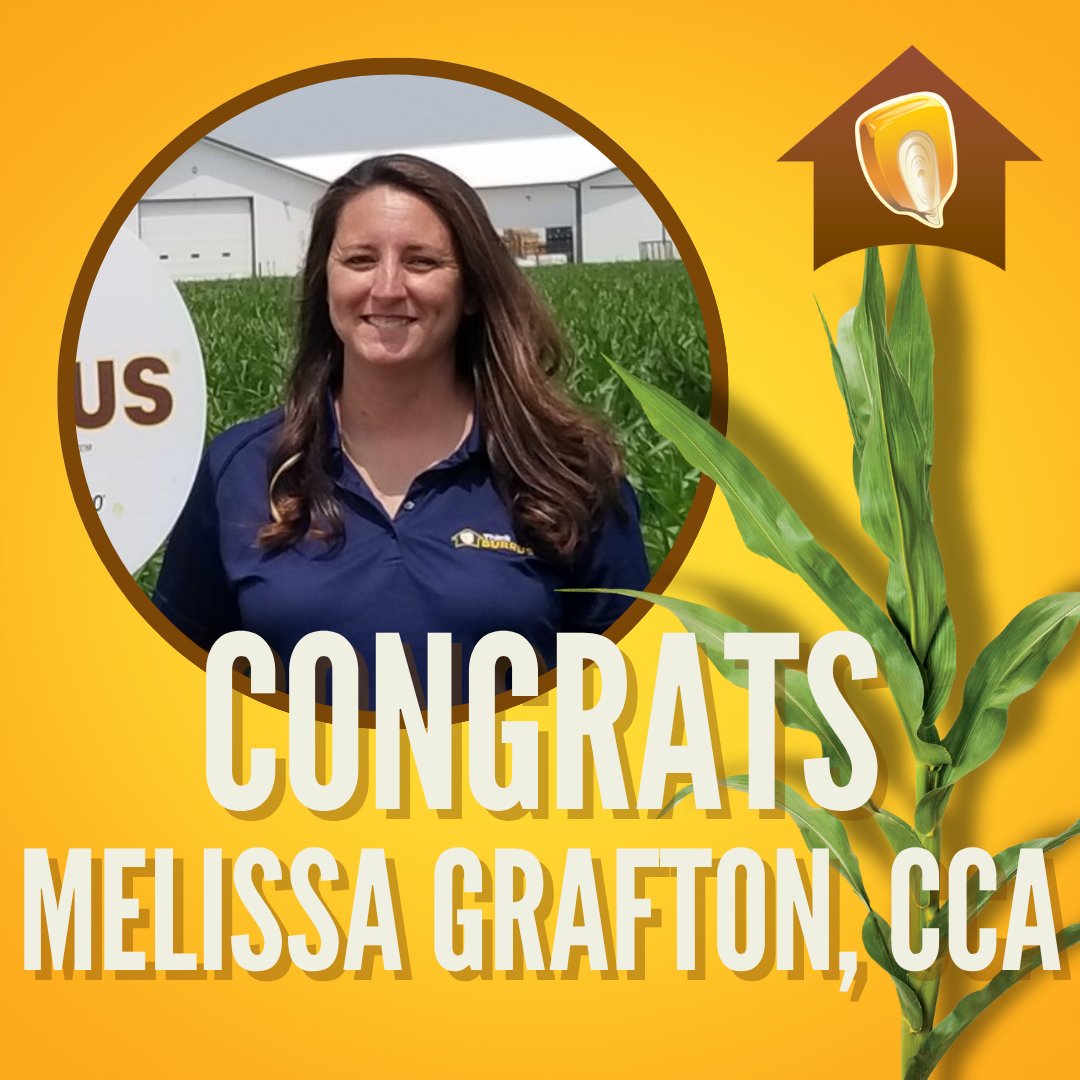 BurrusSeed's tweet image. Join us in congratulating #BurrusSeed Product Lead Melissa Grafton on obtaining her Certified Crop Adviser certification!  @IL_CCA