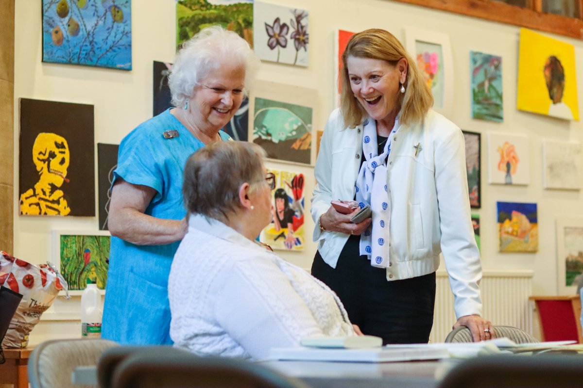 NclDiocese's tweet image. Earlier this week, Newcastle’s Mothers’ Union were delighted to welcome @MothersUnion Worldwide President, Kathleen Snow, to the ‘Something Wonderful’ community project based at St. James’ @BenwellTeam.