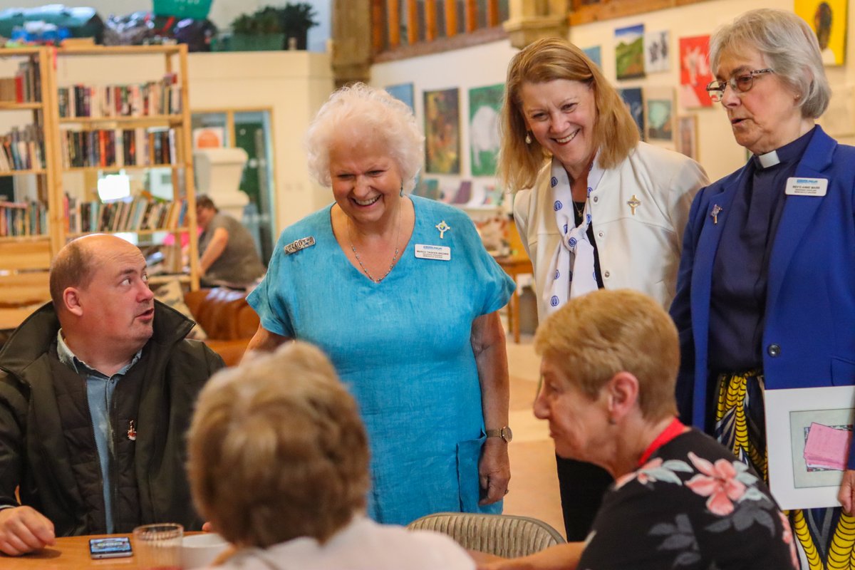 NclDiocese's tweet image. Earlier this week, Newcastle’s Mothers’ Union were delighted to welcome @MothersUnion Worldwide President, Kathleen Snow, to the ‘Something Wonderful’ community project based at St. James’ @BenwellTeam.