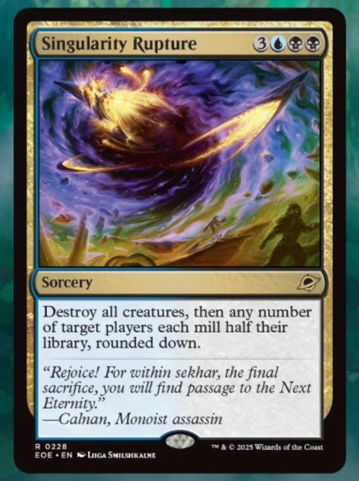 Kiwion's tweet image. So many people have reached out to be about this card
      and like 

     I&apos;m just a silly little dimir player 
I could never (:

#MTGEternities