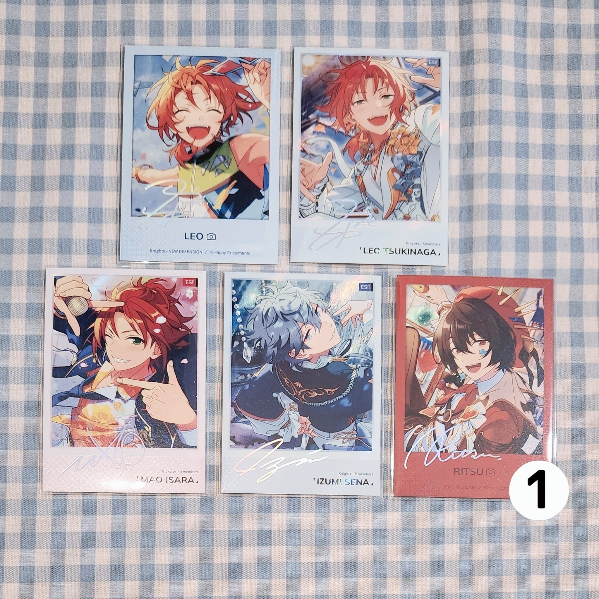あんスタ　星幻時序チェキ　影片みか あんスタ 中国 星幻時序 ポラロイド カード 第2弾 影片みか