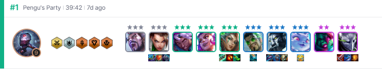 juanillo_que's tweet photo. De mis últimas partidas de TFT:

1. Zac 3* > Kobuko, Sejuani y Miss Fortune 3*.
2. 9 fichas de 3 estrellas. https://t.co/NqwOB7BT43