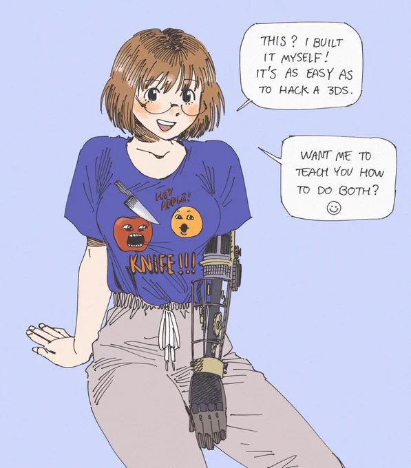 Artists, show me your most popular piece

It's still nerdy amputee gf for some reason lol 