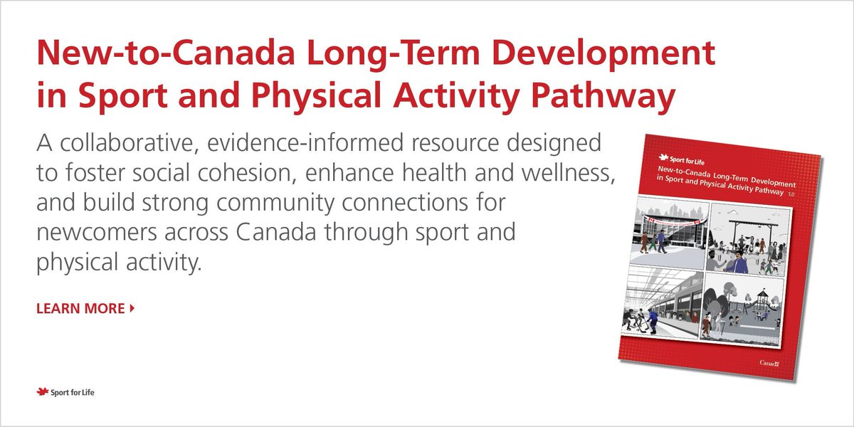 Have you checked out our new NLTD resource? 

We’re proud to introduce the New-to-Canada Long-Term Development in Sport and Physical Activity Pathway, designed to help organizations support newcomers through inclusive sport experiences. This practical guide offers strategies to
