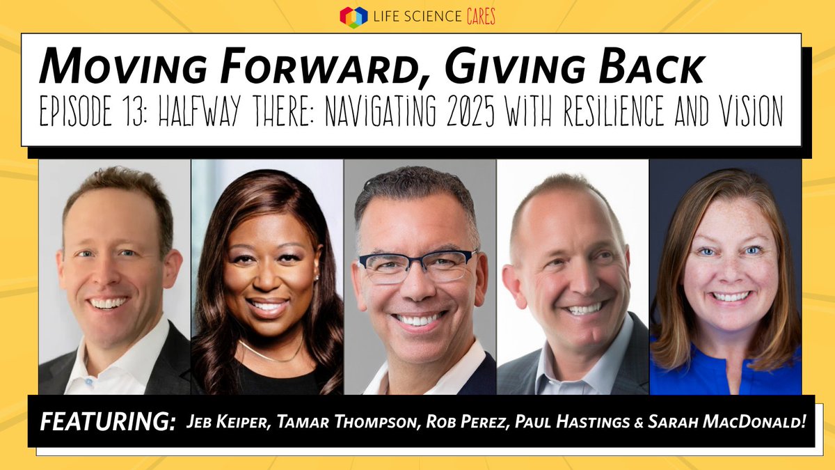 At the halfway point of 2025, we gathered leaders for a mid-year reflection on the challenges, surprises, and successes of 2025 so far — and a look at the opportunities, innovations, and leadership shifts shaping the second half of the year. Tune in: lifesciencecares.org/podcast.