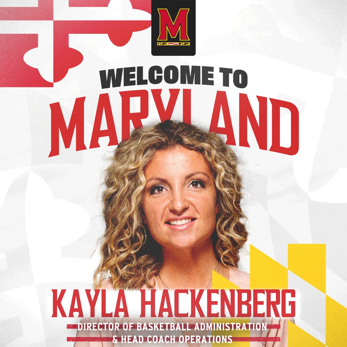 Maryland Men’s Basketball (@terrapinhoops) on Twitter photo A great addition to our staff with <a href="/kay_hack/">Kayla Hackenberg</a> joining the Terps!
"We sought Kayla out for a variety of reasons, but her intelligence, her integrity, and her track record of execution are unparalleled. Those aren't just traits—they're habits that compound over time." A great addition to our staff with <a href="/kay_hack/">Kayla Hackenberg</a> joining the Terps!
"We sought Kayla out for a variety of reasons, but her intelligence, her integrity, and her track record of execution are unparalleled. Those aren't just traits—they're habits that compound over time."