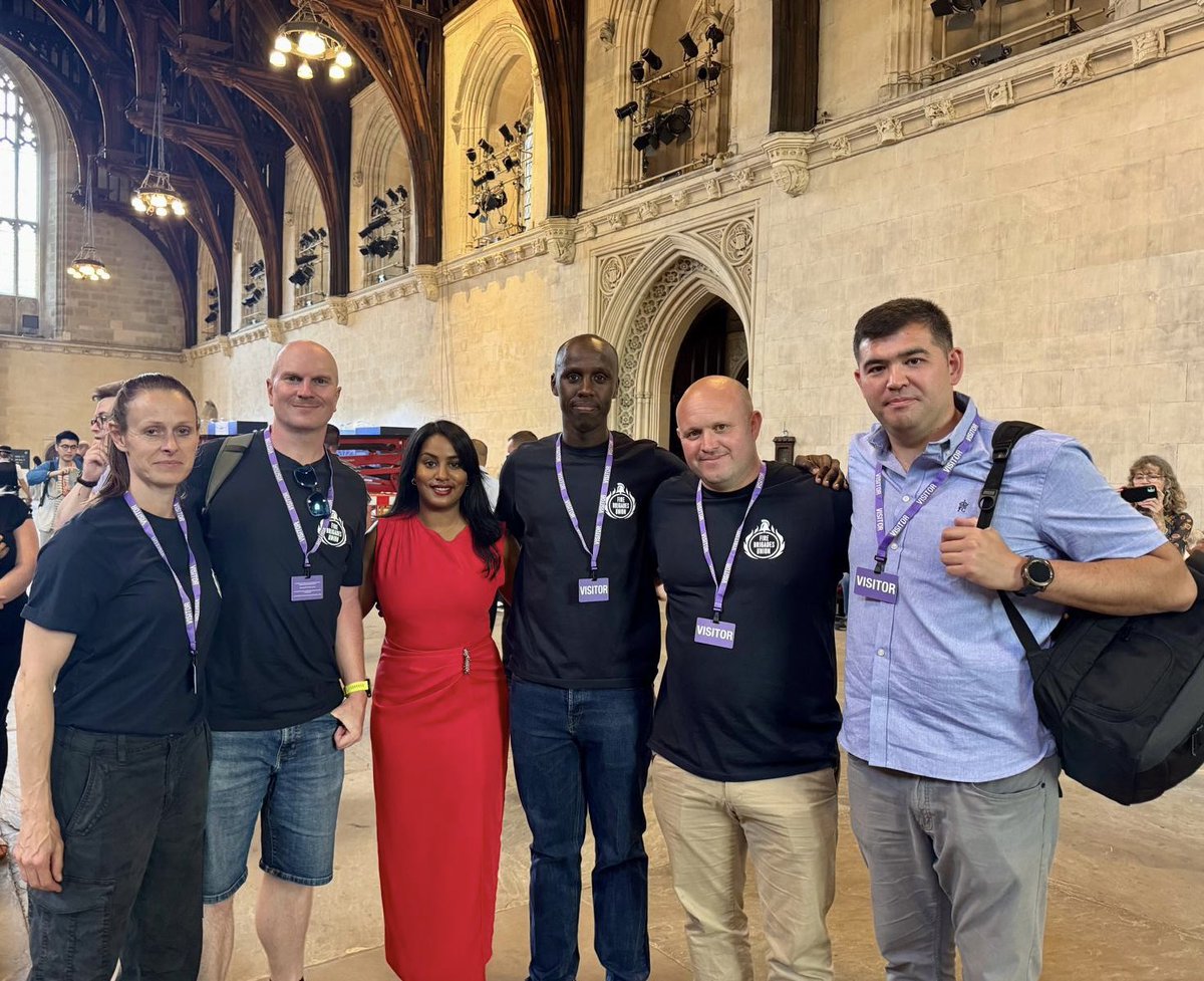 Uma Kumaran MP (@uma_kumaran) on Twitter photo I’ve stood proudly with our Firefighters for over a decade, from opposing fire station closures to taking to the picket line to fight for their pay and conditions.
Great to meet <a href="/LondonFBU/">London FBU</a> friends in Westminster as part of their lobby day. Also pictured here is my friend Dave I’ve stood proudly with our Firefighters for over a decade, from opposing fire station closures to taking to the picket line to fight for their pay and conditions.
Great to meet <a href="/LondonFBU/">London FBU</a> friends in Westminster as part of their lobby day. Also pictured here is my friend Dave