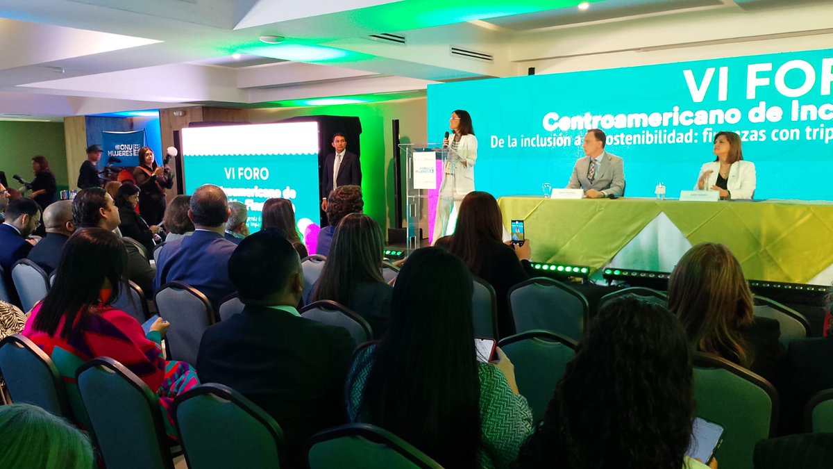 TN23 (@tn23noticias) on Twitter photo Vicepresidenta <a href="/KarinHerreraVP/">Karin Herrera</a> participa en VI Foro Centroamericano de Inclusión Financiera.
Conferencia aborda inclusión de la mujer para una transformación económica y sostenible generando soluciones regionales con participación de sector financiero.
📸 <a href="/danielcollin01/">Daniel Collín</a> Vicepresidenta <a href="/KarinHerreraVP/">Karin Herrera</a> participa en VI Foro Centroamericano de Inclusión Financiera.
Conferencia aborda inclusión de la mujer para una transformación económica y sostenible generando soluciones regionales con participación de sector financiero.
📸 <a href="/danielcollin01/">Daniel Collín</a>