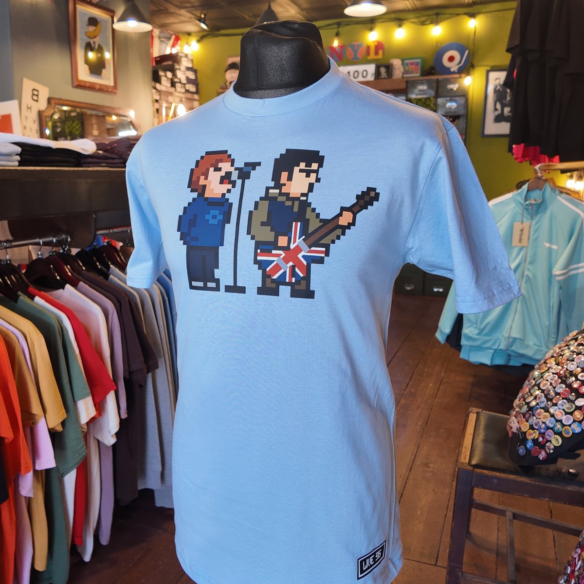 NEW 'R KID!! 
BLACK SLAB 'Live 96' Tee - Sky £20.00
(Sizes : Medium to 3XL)

Available only at BLACK SLAB in store or online:
blackslabrecords.com

#blackslabrecords #blackslab #middlesbrough #redcarbeach  #oasis #OasisLive25 #reunion #manchester #Live25