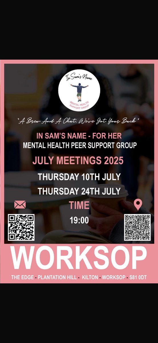 A double header tonight we have our first meet for our female group this evening. In Kirkby-In-Ashfield there is the first session this month for the Boxercise club. 

#mentalhealth #kirkbyinashfield #worksop #worksoptownfc #postivity #community #support #bassetlaw #alreytduck