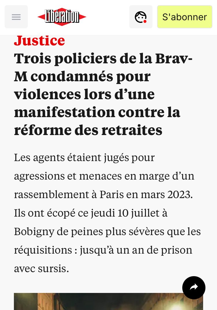 «La prochaine fois qu’on vient, tu monteras pas dans le car pour aller au commissariat, tu vas monter dans un autre truc qu’on appelle ambulance pour aller à l’hôpital»

Violences volontaires par PDAP ✅

#ProtégerEtServir