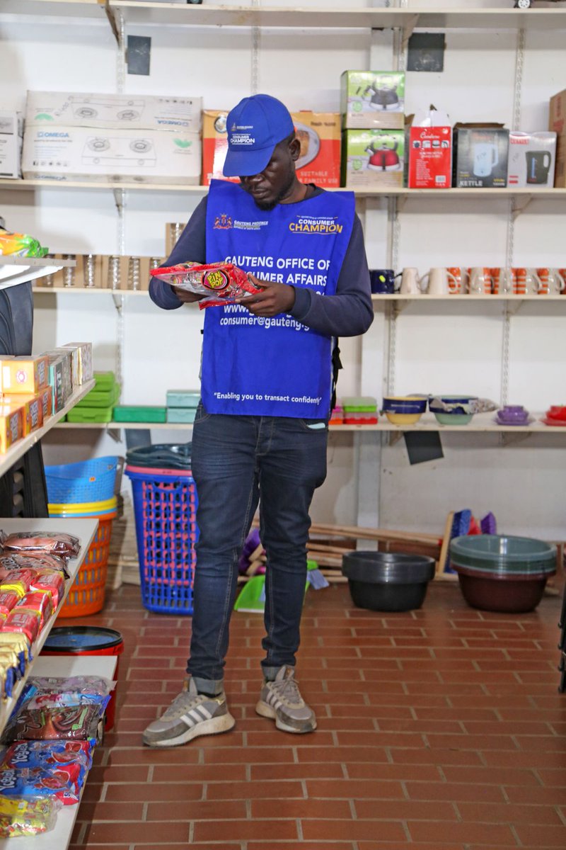 Gauteng Department of Economic Development (@gautengded) on Twitter photo Protecting Consumers & Promoting Safe Businesses in Kagiso!
Today, as part of the <a href="/GautengProvince/">Gauteng Provincial Gov</a> Integrated Service Delivery Operation, consumer inspectors, together with officials from Health and Social Development, visited several spaza shops in Kagiso to ensure businesses Protecting Consumers & Promoting Safe Businesses in Kagiso!
Today, as part of the <a href="/GautengProvince/">Gauteng Provincial Gov</a> Integrated Service Delivery Operation, consumer inspectors, together with officials from Health and Social Development, visited several spaza shops in Kagiso to ensure businesses