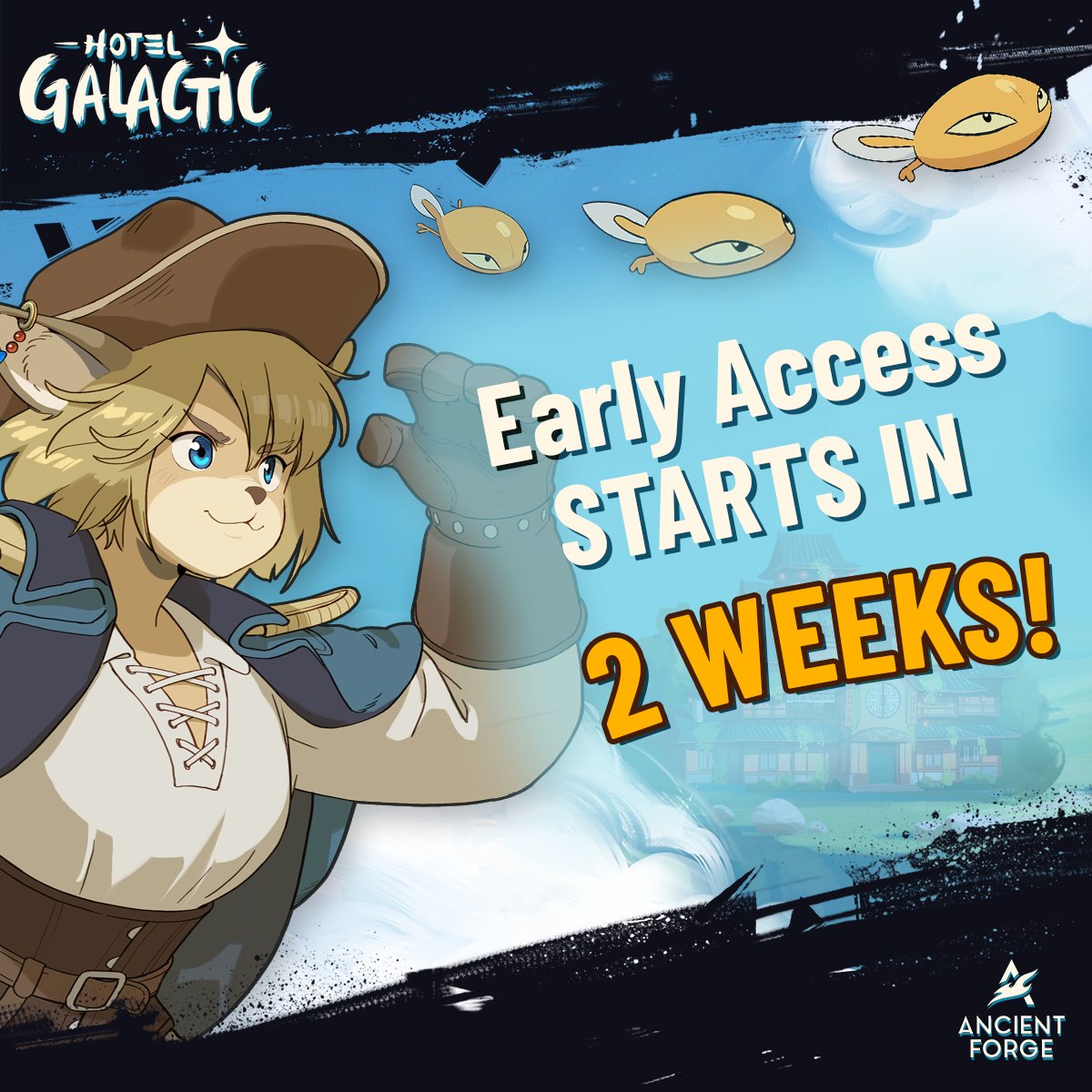 HotelGalactic's tweet image. Only 2 weeks left!
Hotel Galactic is coming to Early Access on Steam on July 24th, 2025! Got questions about the game? Let us know! As we count down to launch, we’ll be answering your questions along the way!
#earlyaccess #newrelease #indiegames #cozygames #countdown