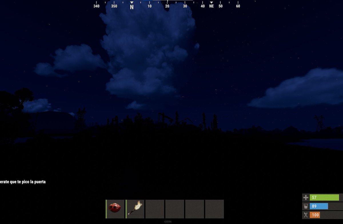 Hay una especie de ley de Murphy en el Rust. Da igual la hora a la que entres a un server por primera vez en el wipe, que será de noche. 100% de las veces.
Y te matará un oso.