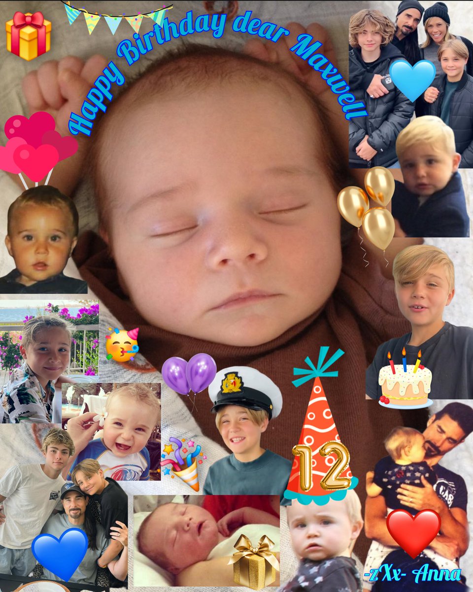 BackstreetMagic's tweet image. Happy 12th Birthday dear Maxwell 🎁🎉🥳🎈🎂🎁 Hope you have a great day 😘✌️
@kevinrichardson @KristinKayPhoto @backstreetboys #kevinscottrichardson #kristinkayphotography #backstreetboys #maxwellrichardson