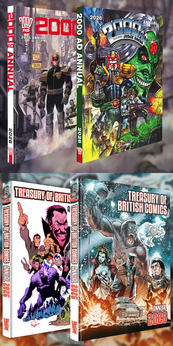 ComicBuzz (@_comicbuzz) on Twitter photo The 2000 AD and Treasury of British Comics Annuals Are Back!
comicbuzz.com/the-2000-ad-an…
<a href="/StazJohnson/">Staz Johnson (ticked off)</a> <a href="/JamesHarren1/">James Harren</a> <a href="/Robwilliams71/">Rob Williams</a> <a href="/StephenBrothe12/">Stephen Brotherstone Art</a> <a href="/NedHartley/">Ned Hartley</a> <a href="/neocomicart/">Edison Neo</a> <a href="/2000AD/">2000 AD Comics</a> #comics #comicbooks #graphicnovels The 2000 AD and Treasury of British Comics Annuals Are Back!
comicbuzz.com/the-2000-ad-an…
<a href="/StazJohnson/">Staz Johnson (ticked off)</a> <a href="/JamesHarren1/">James Harren</a> <a href="/Robwilliams71/">Rob Williams</a> <a href="/StephenBrothe12/">Stephen Brotherstone Art</a> <a href="/NedHartley/">Ned Hartley</a> <a href="/neocomicart/">Edison Neo</a> <a href="/2000AD/">2000 AD Comics</a> #comics #comicbooks #graphicnovels