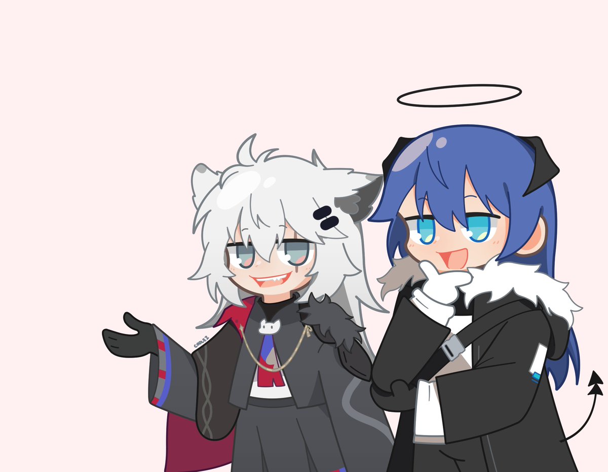 coolezern's tweet image. they get along #Arknights #アークナイツ