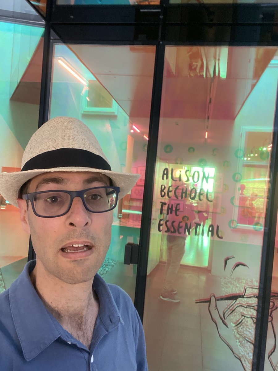 jsandler1978's tweet image. At the time incredible Alison Bechdel exhibition “the essential” in Basel. Will blog about it soon!