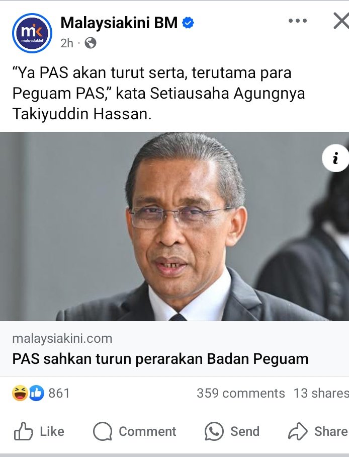 Badan peguam pun akhirnya kena TUNGGANG