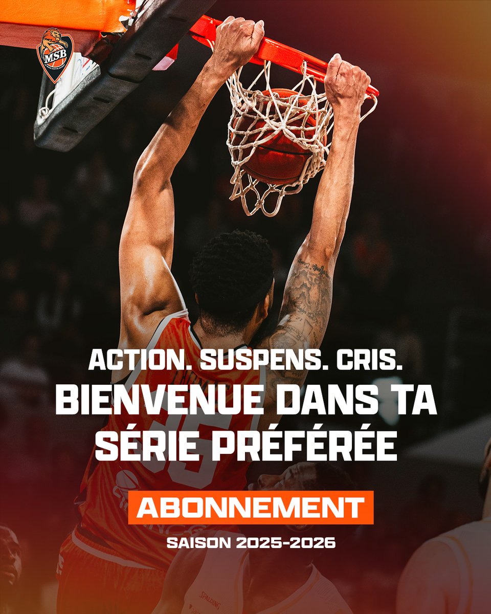 MSB_Officiel's tweet image. 𝗕𝗶𝗲𝗻𝘃𝗲𝗻𝘂𝗲 𝗱𝗮𝗻𝘀 𝘁𝗮 𝘀𝗲́𝗿𝗶𝗲 𝗽𝗿𝗲́𝗳𝗲́𝗿𝗲́𝗲 🍿🙌
Rejoins-nous pour une nouvelle saison ! 🦁🔥
🔗 Découvrez toutes les informations et tarifs sur les abonnements 2025-2026 : msb.fr/index.php/bill…