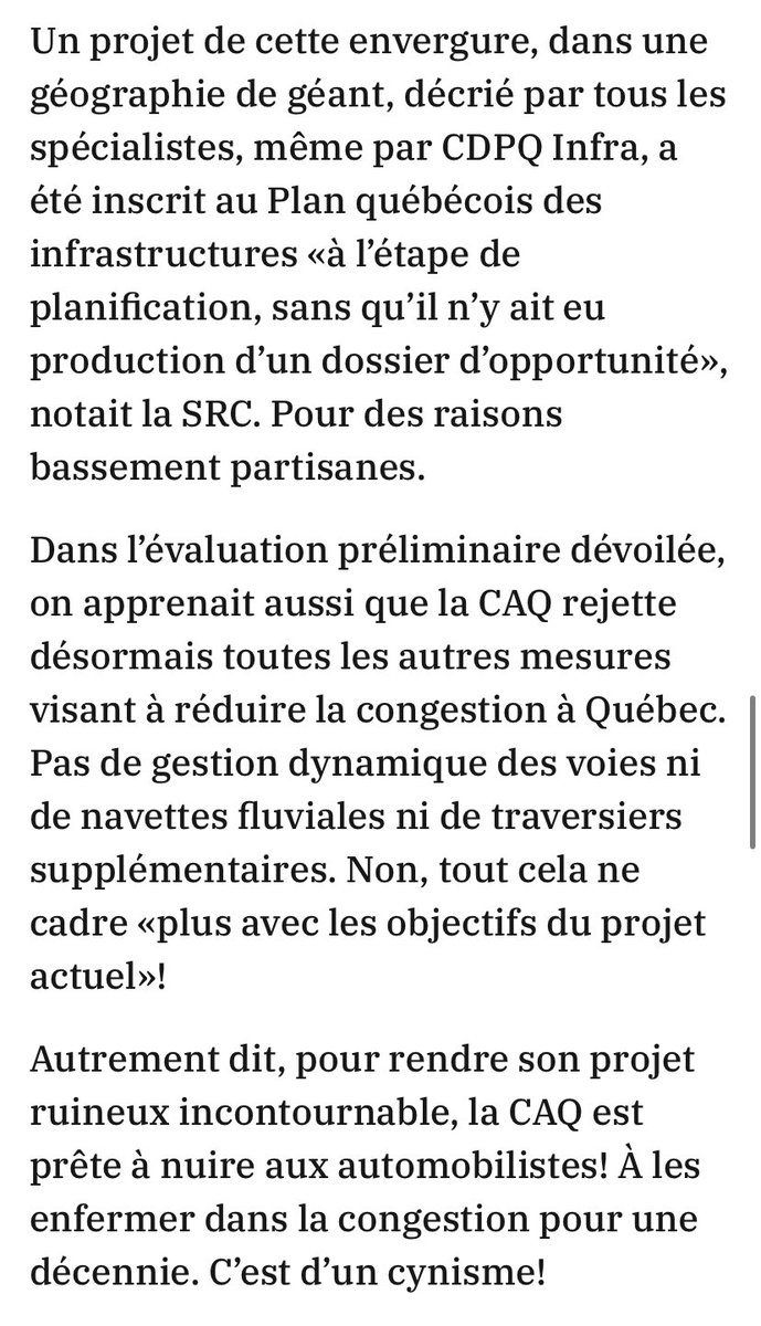 GaCoulombe's tweet image. La liste des décisions néfastes prises par le gouvernement caquiste sont légions. Pourtant, de toutes les politiques publiques incohérentes instaurées par ce gouvernement, le projet de #3elien tel que prôné par la #CAQ est assurément le plus scandaleux, pour la simple et mauvaise…