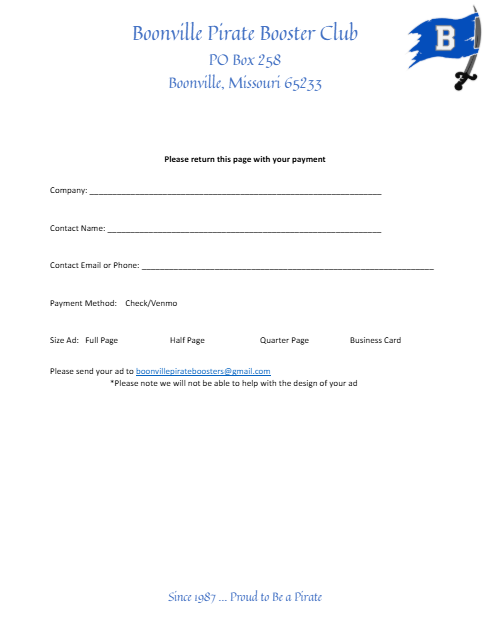 ***exciting advertising opportunity in our 2025-2026 booster club sports books***
These books are distributed at every high school sporting event and are seen by a large audience within the Boonville community. Advertising with us is a great way to show your support for local