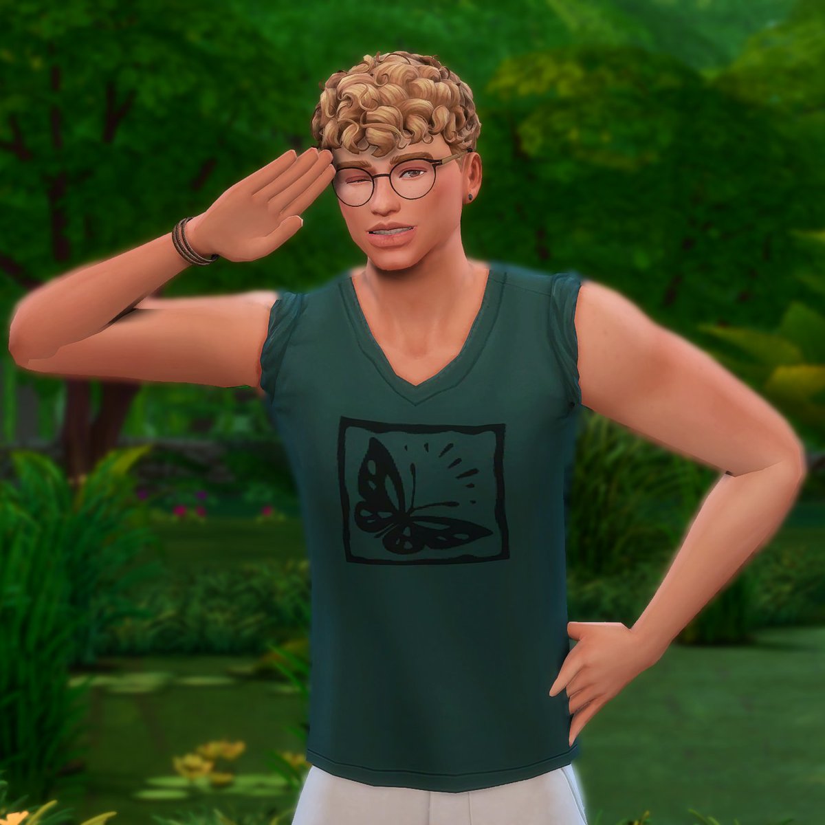 Os presento a Thalon✨Un sim naturópata con el que voy a explorar la nueva expansión🥰
