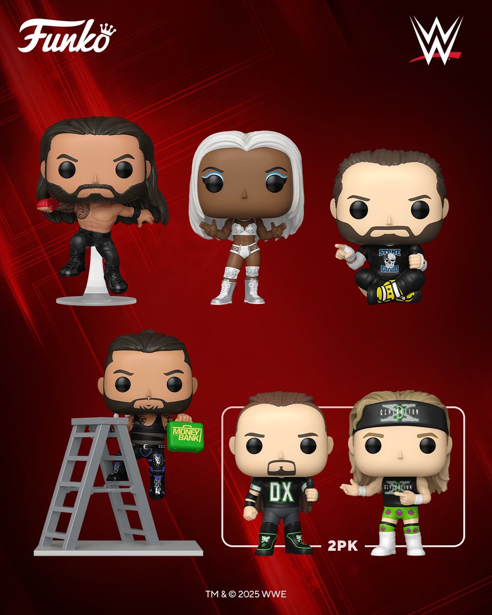 You know what these collectibles are made of? Championship material 🏆 Step into the ring with POP! CM Punk™ and other WWE Superstars! bit.ly/40AZqhi #Funko #FunkoPOP #WWE