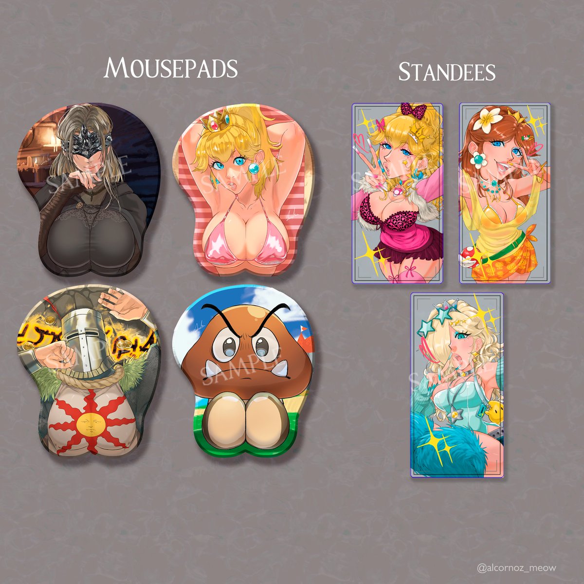 alcornoz_meow's tweet photo. I'll be attending my first @euskalencounter and here is the fanart merch you'll be able to get!✨

Voy a ir a mi primer Euskalencounter y este es todo el merch que vais a poder adquirir!✨
#artiststand  #euskalencounter #ELDENRING #Pokemon #stickers #keychains https://t.co/JFOTkLezhB
