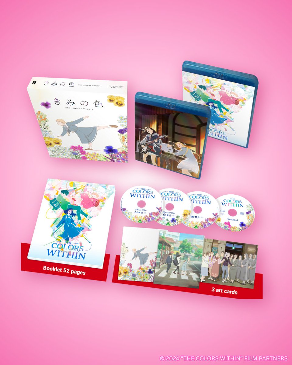 AllTheAnime's tweet photo. Dance through life with Totsuko in #TheColorsWithin ! 🌈 

The Colors Within Collector's Edition is available NOW for pre-order at our EARLY BIRD price! 🐣 

More: https://t.co/DsmjMTP0uH https://t.co/QG8JNKXNoK