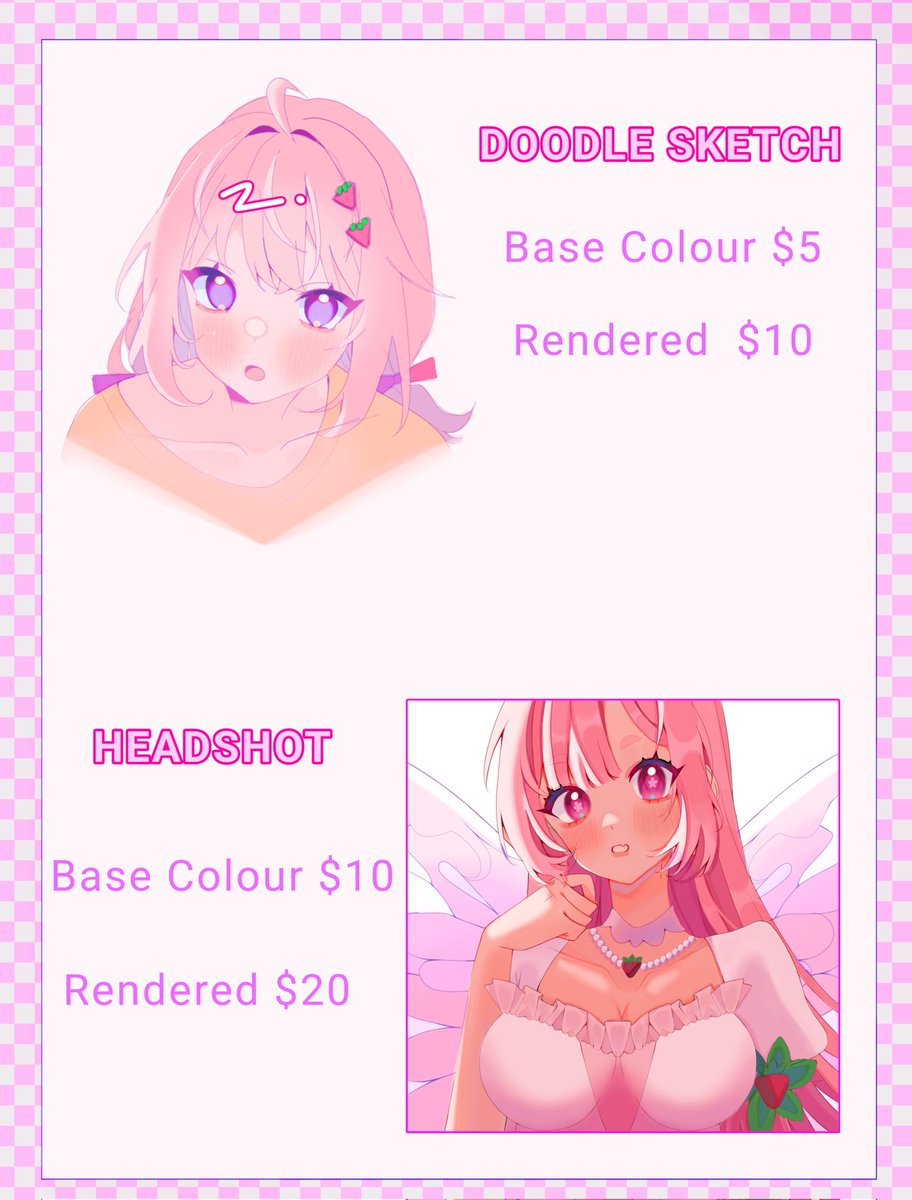 MYSTIX_DRAWZ's tweet image. Commission Prices ✨🌸