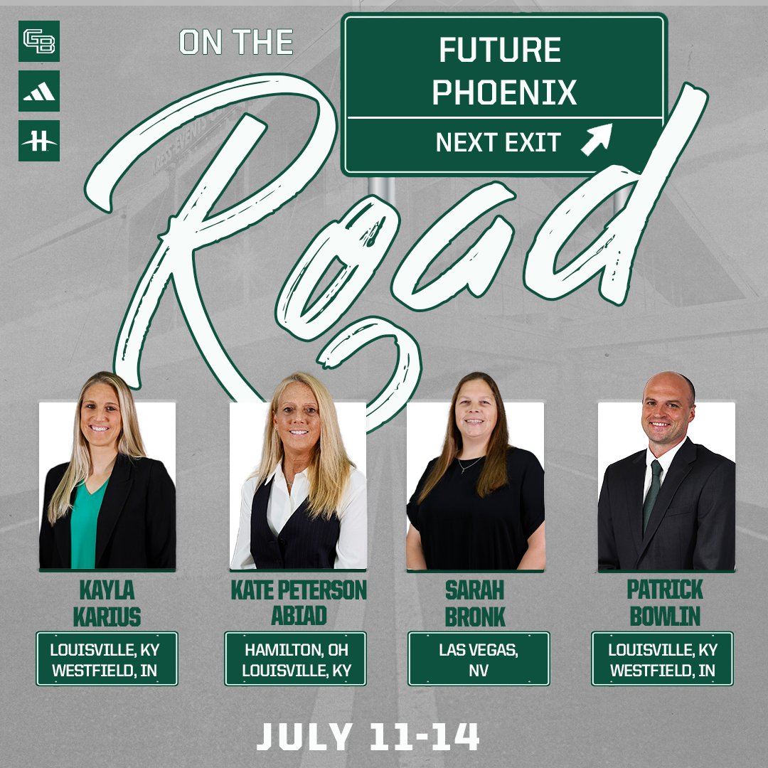The recruiting trail heats up as our coaches hit the road in search of future Phoenix this weekend! 👀🔥

#RiseWithUs