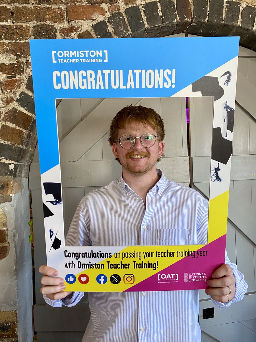 Today we celebrate the incredible achievements of our 2024/5 cohort of trainees at #OrmistonTeacherTraining &amp; #NationalInstituteofTeaching. After a year of dedication, growth &amp; impact, they are ready to lead classrooms &amp; shape futures. The profession is stronger because of them.