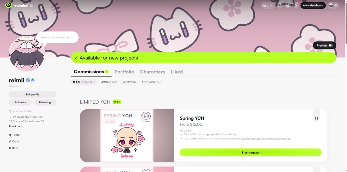 My commissions are always available!! comms are now open at my vgen and i also have some adopts for sale 🫶
I really need funds for my tuition anything helps!
RTS and likes are very very appreciated!!