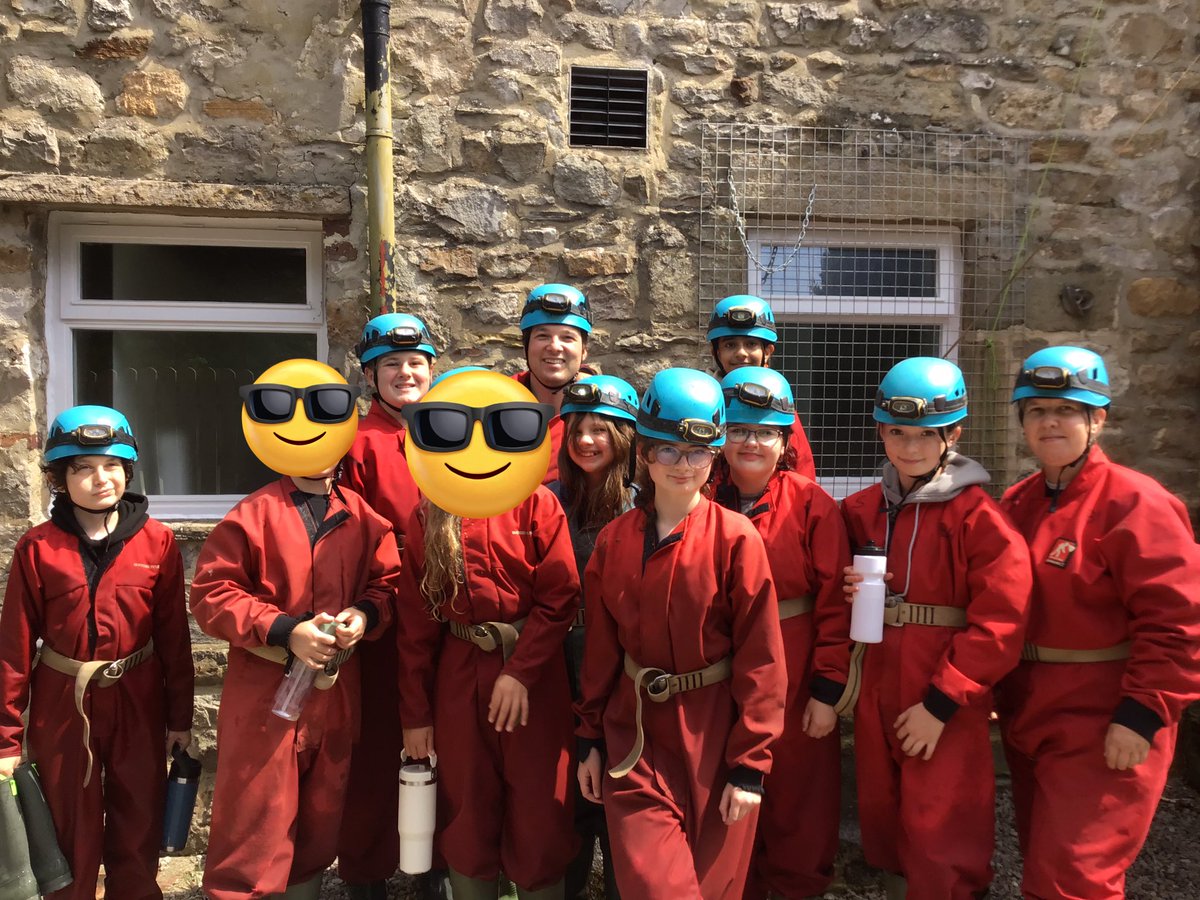Day 2 for team awesome and it’s caving! WHAT an experience! Ever enjoyed it….and a few did the famous 100m crawl! We were even joined by Linda! Deer walking this afternoon…
It’s going to be hot…#teamawesome #buckden