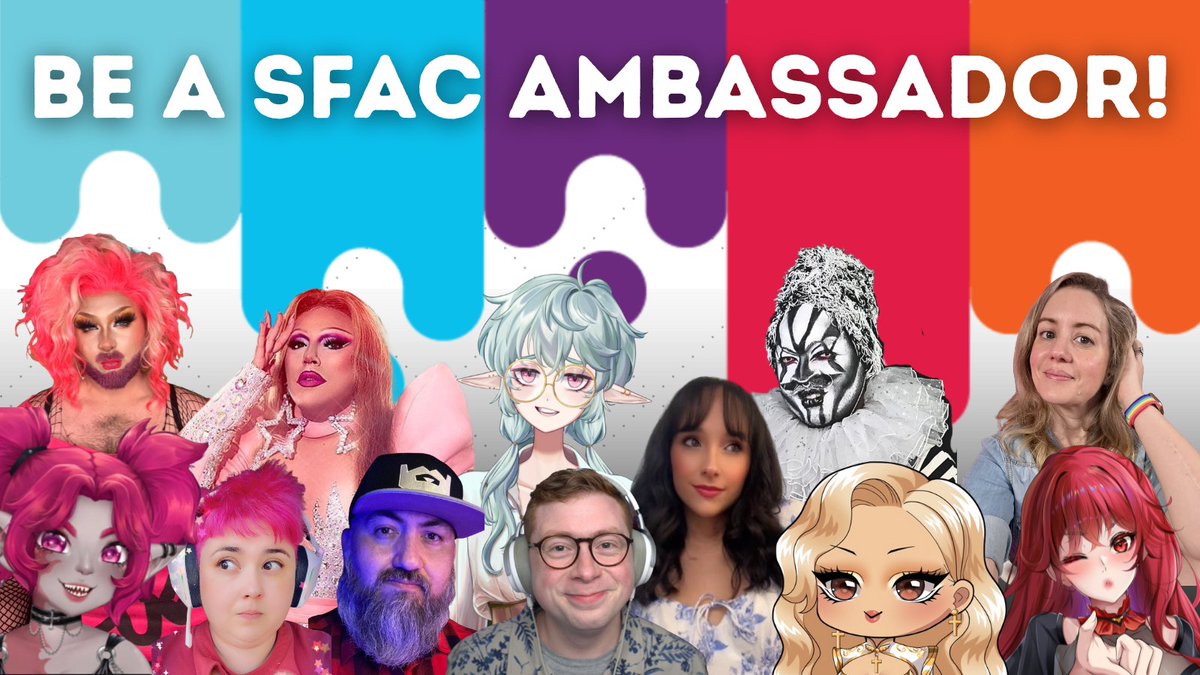 Streamcause's tweet image. WE ARE EXTENDING THE APPS TO JULY 14th! If you are a SFAC content creator passionate about making a difference, helping behind the scenes, and using your voice to lead apply to be an ambassador!
forms.gle/uYhzZhqHdAbKQu…