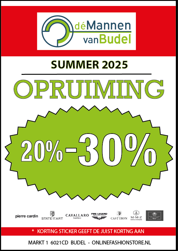 Onze SALE is gestart - nu bij Dé Mannen van Budel - mailchi.mp/demannenvanbud…