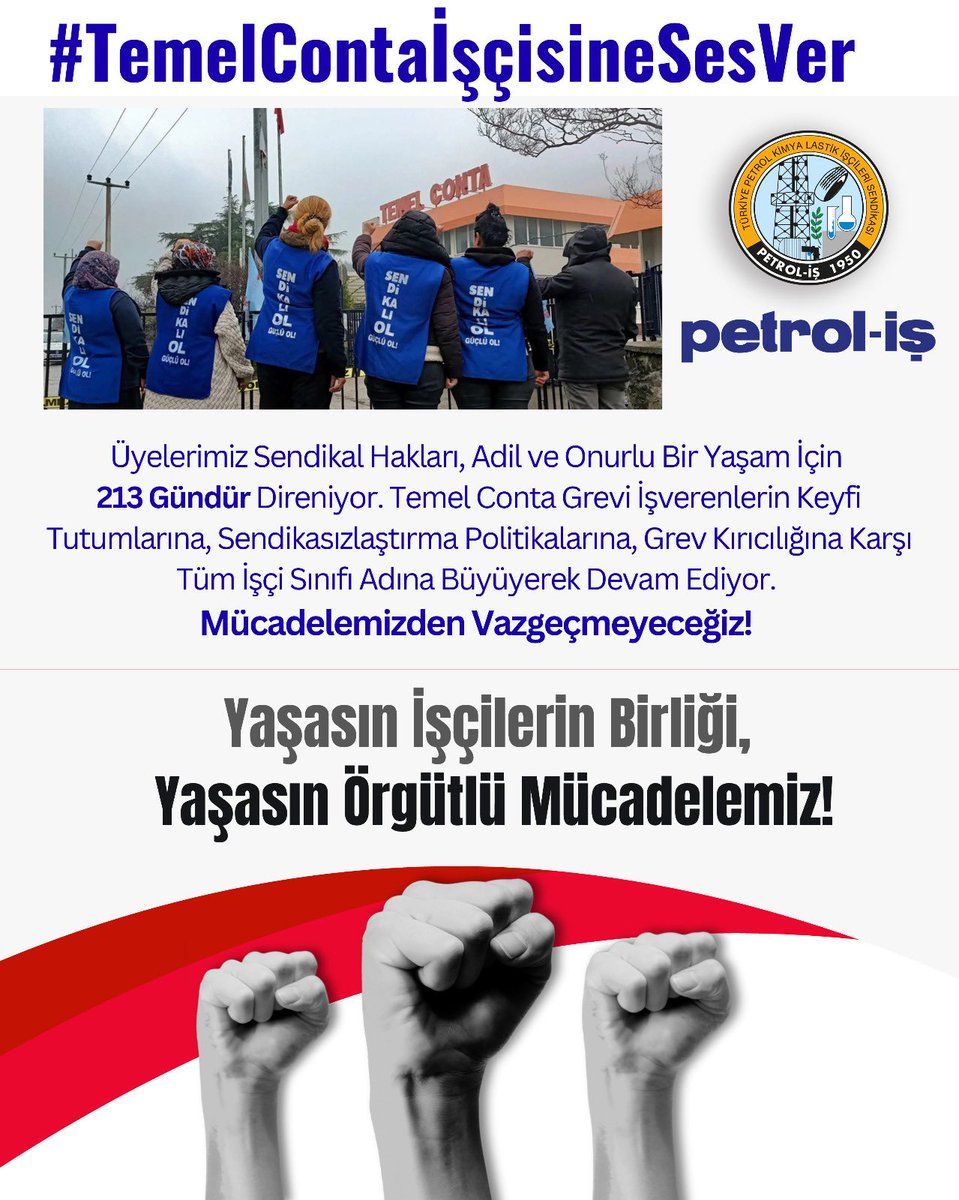 #TemelContaİşçisineSesVer