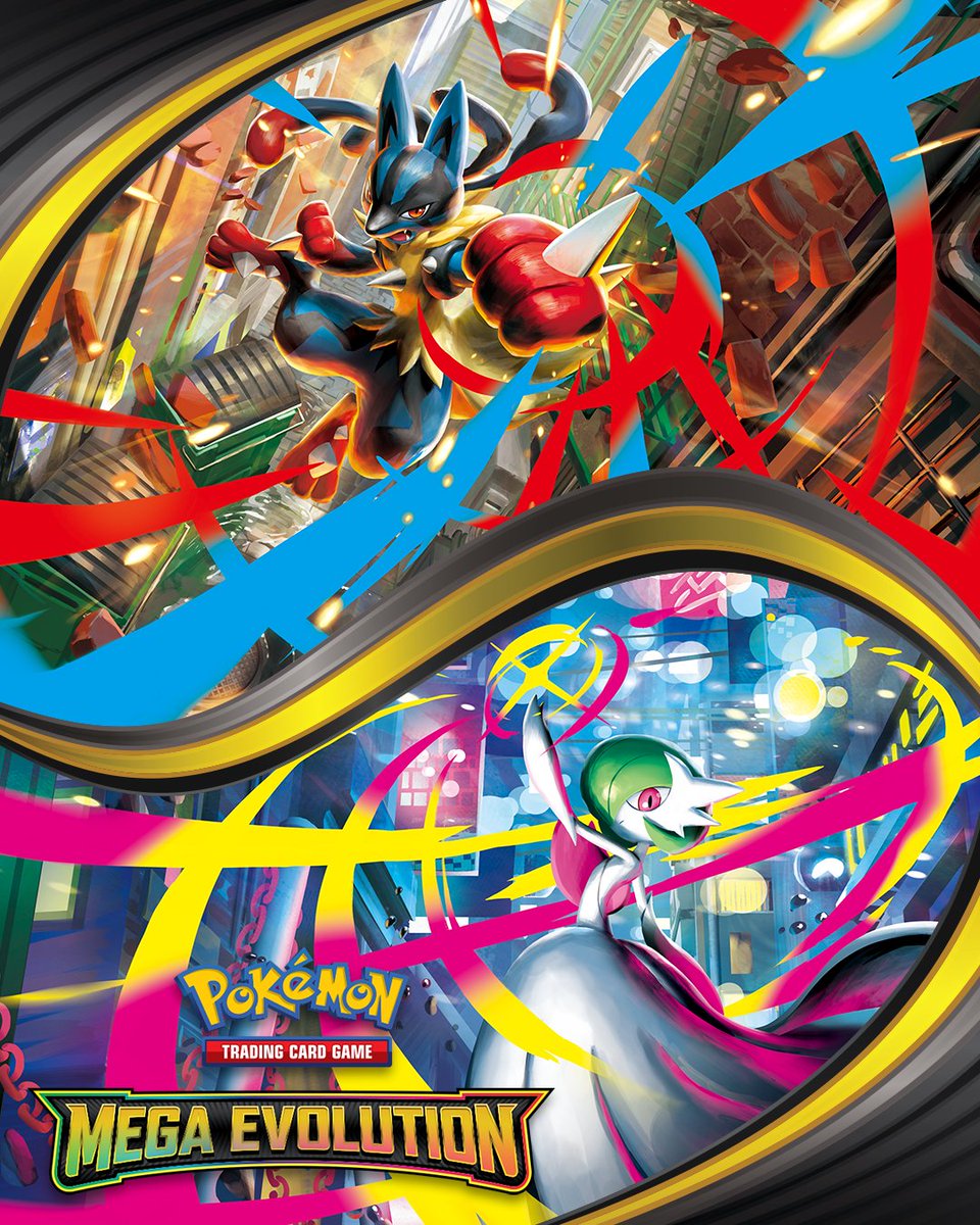 PokemonTCG's tweet image. Harness the incredible power of Mega Lucario ex, Mega Gardevoir ex, and more in the upcoming Pokémon TCG: #MegaEvolution expansion. 🧬
Get all the details here: pkmn.news/tcgme01