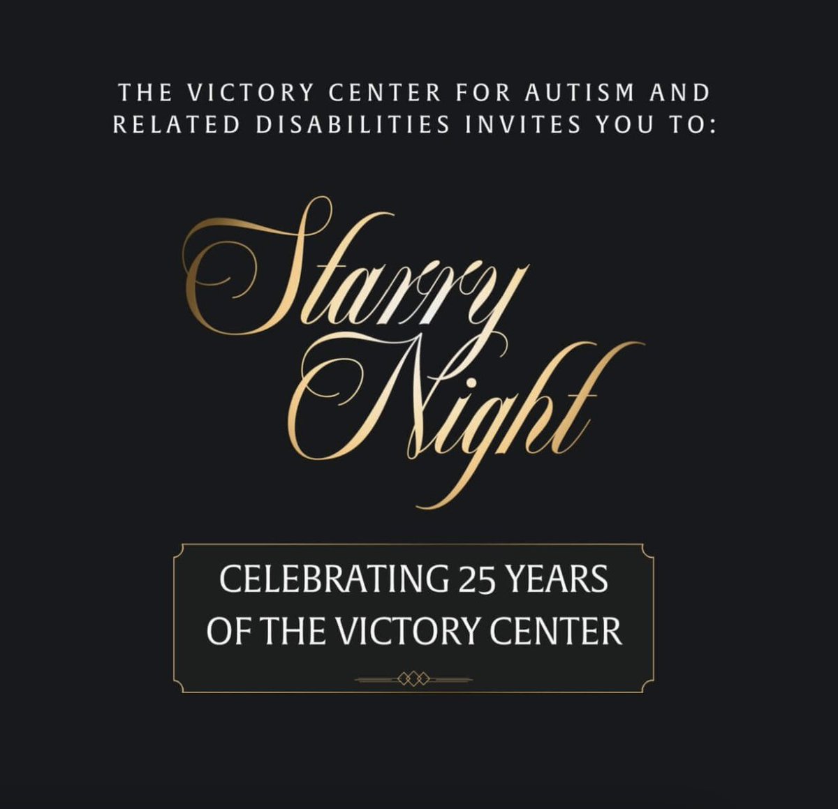 Victory_School1's tweet photo. This year’s Starry Night Gala marks an extraordinary milestone. ✨ We are celebrating 25 years of victories for children, adults, families, educators, and our entire community. ✨ Thursday November 20th, 2025 | 6:30pm

Get your tickets early! 
https://t.co/YvWvdrRZ02 https://t.co/zsuVEFBEkP