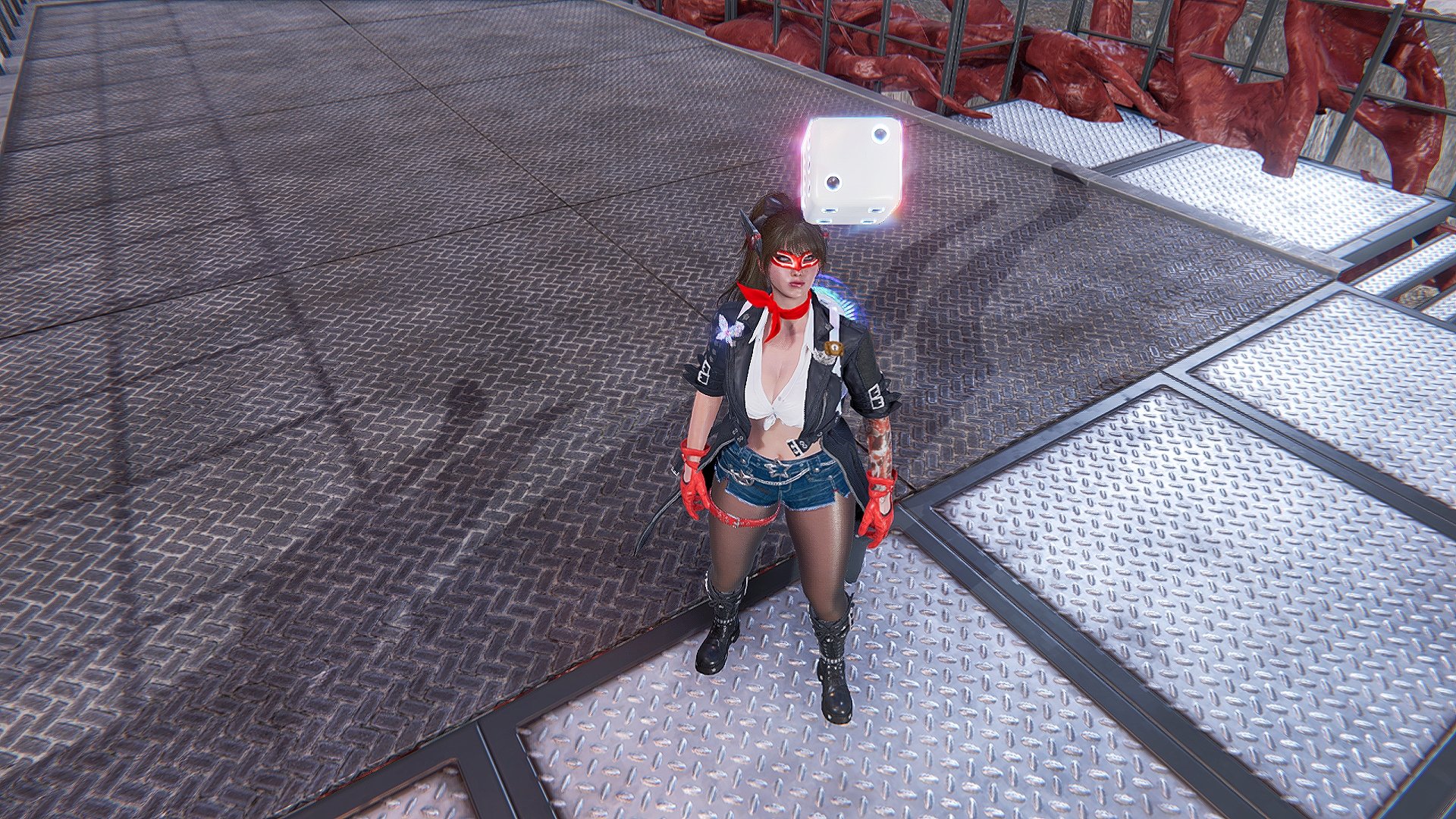 1 pic. La skin está muy bonita!! 😏☀️🥵 #oncehuman #gaming #openworld https://t.co/7lGXiaTTHB