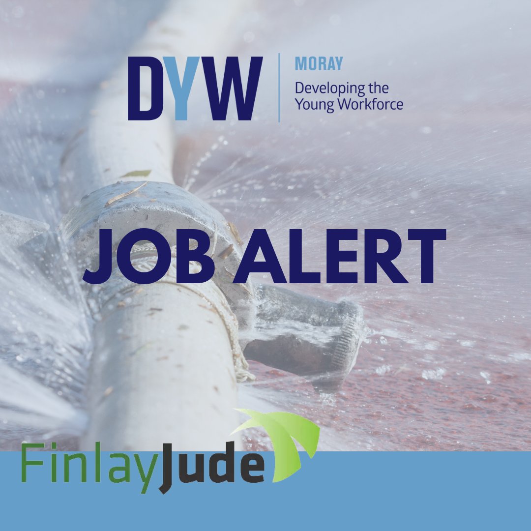 DYWMoray's tweet image. 💦 JOB OPPORTUNITY💦
Finlay Jude Associated Ltd are looking to recruit a Trainee Leakage Technician to join the team in Elgin!
To apply - dywmoray.co.uk/jobs/