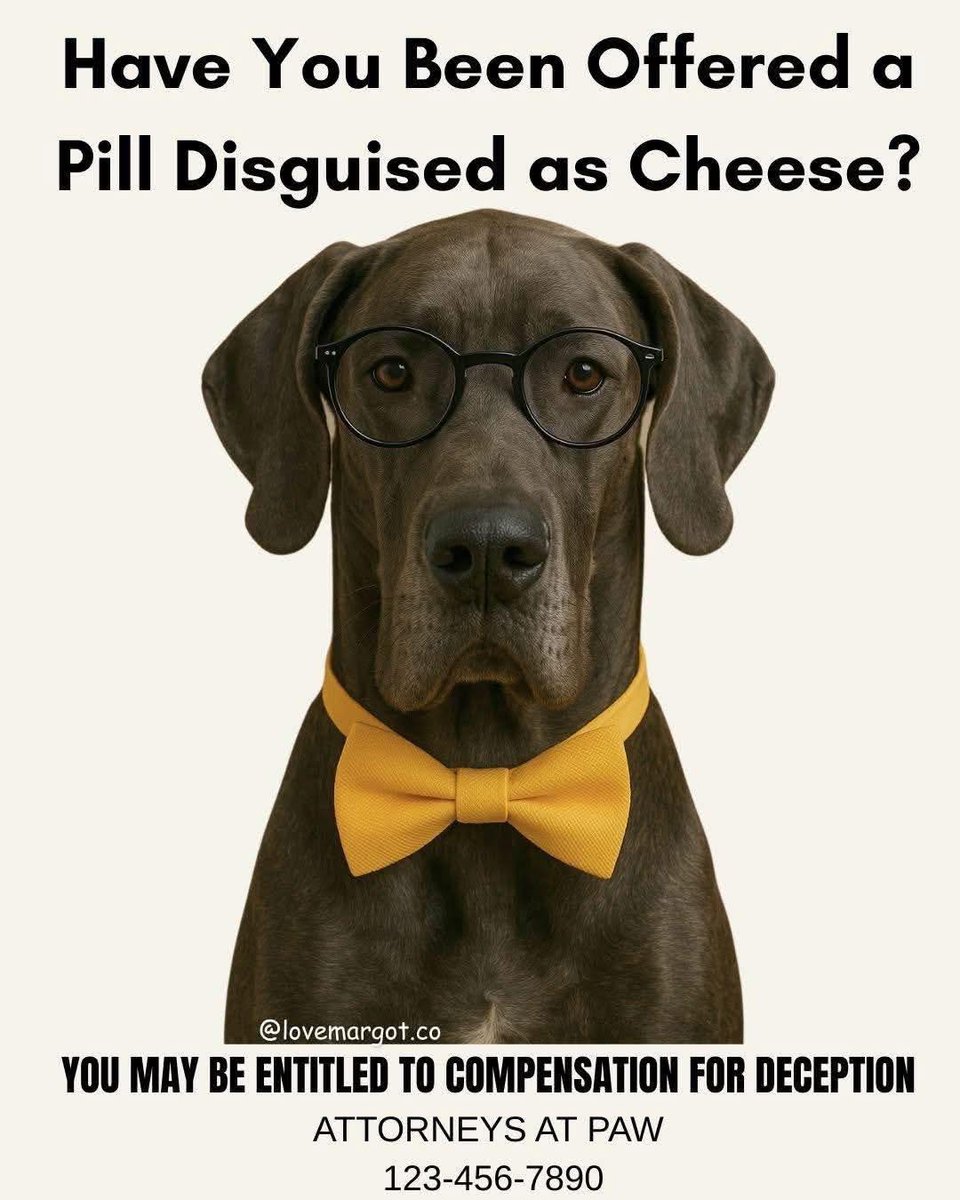 Have you been offered a pill ...................