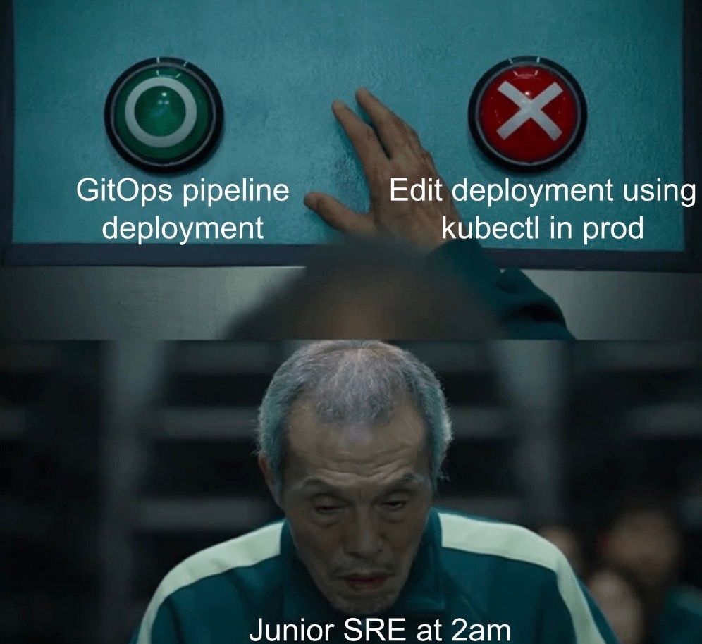 memenetes's tweet image. GitOps or GitOops?