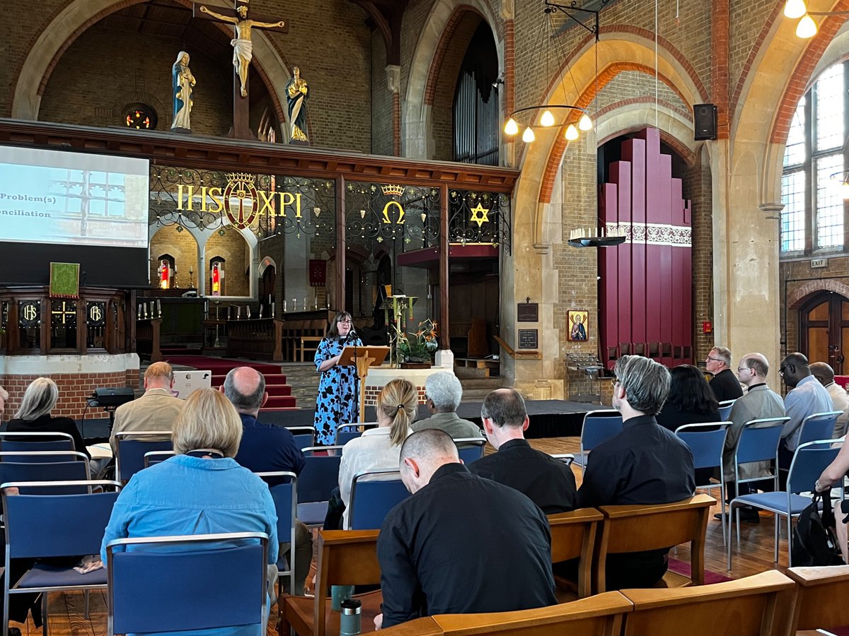 TheOutsider40's tweet image. A brilliant study day for the Edmonton Area Clergy @dioceseoflondon led by Kate Massey of @CovCathedral on the Problem(s) of Reconciliation!
Thank you for coming and inspiring us with your authentic reflections 🙏🏾