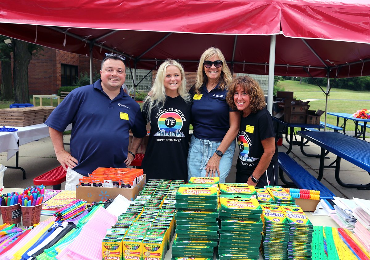ShrinersChicago's tweet image. We'd like to thank Chicago firm Topel Forman, for helping both patients and parents get ready for the big first day, with their annual Back To School giveaway party. We're glad the certified public accounting firm makes philanthropy part of their mission.